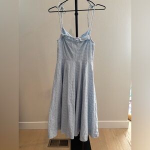 Guizio Acadia Eyelet Midi Dress